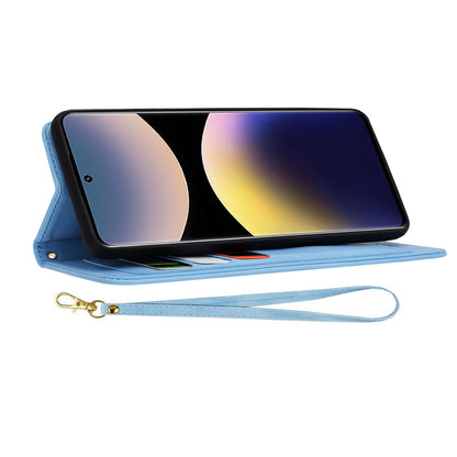 Funda para Xiaomi Redmi Note 14 Pro+ 5G, Techsuit, FlipCraft, Azul