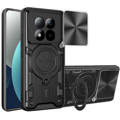 Funda para Xiaomi Redmi Note 15 Pro 4G, Techsuit, CamGuard Pro, Negra