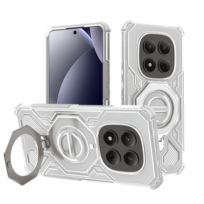 Funda para Xiaomi Redmi Note 15 Pro 4G, Techsuit, Carbon Shield Pro, Blanca.