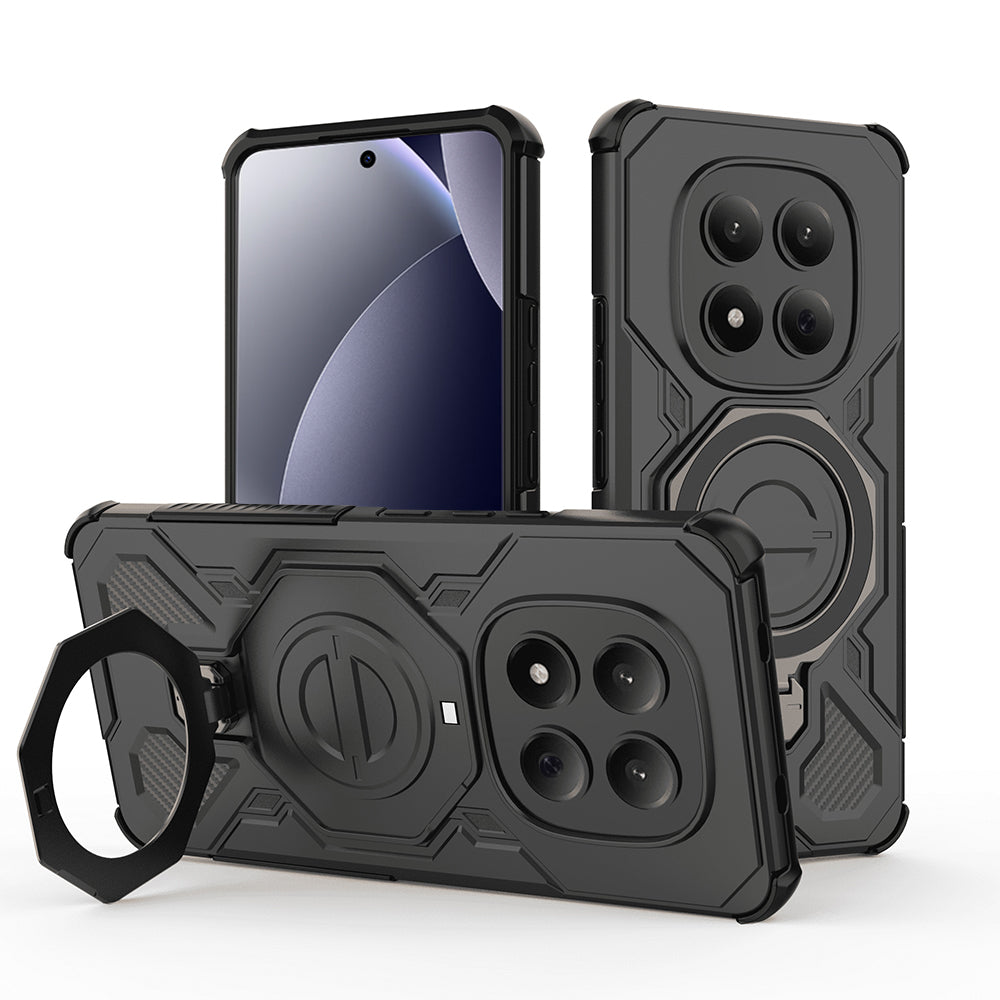 Funda para Xiaomi Redmi Note 15 Pro 4G, Techsuit, Carbon Shield Pro, Negra