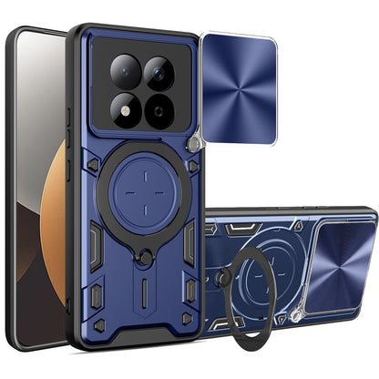 Funda para Xiaomi Redmi Note 15 Pro 5G, Techsuit, CamGuard Pro, Azul