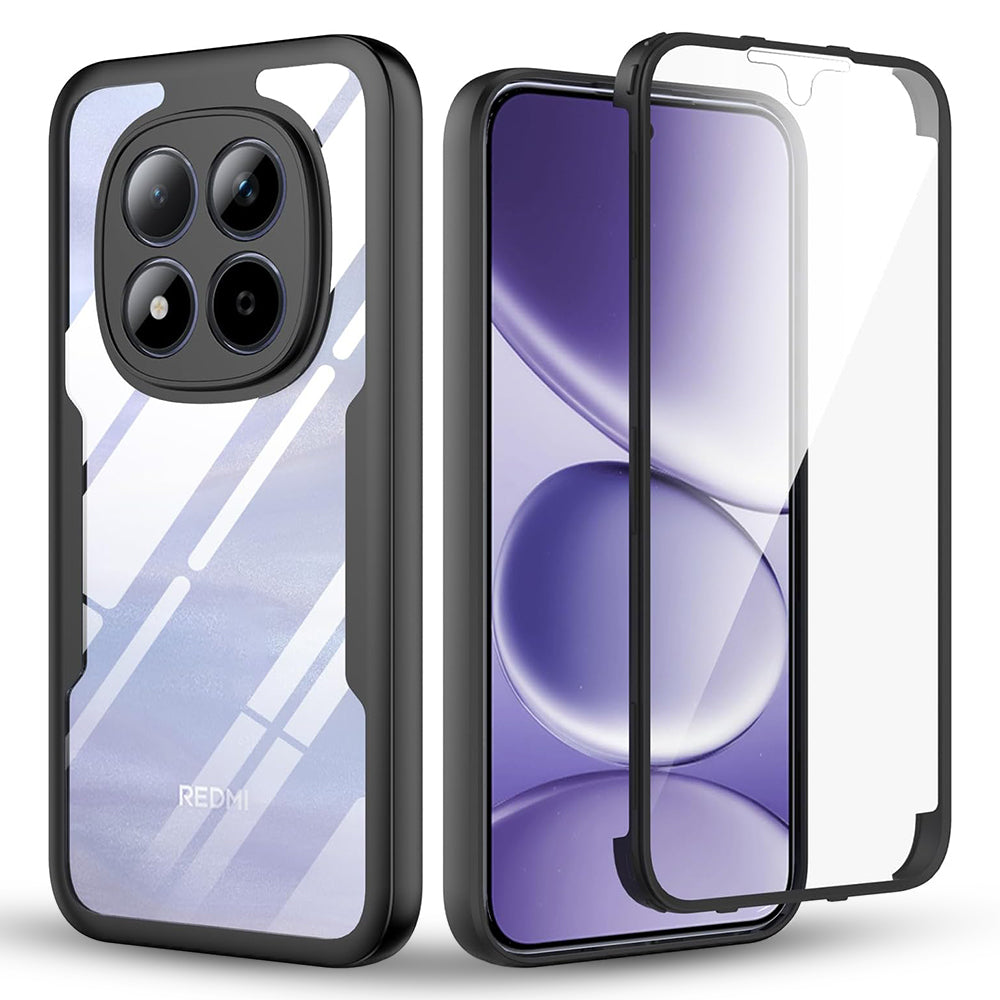 Funda para Xiaomi Redmi Note 15 Pro 5G, Techsuit, ColorVerse 360, Negra