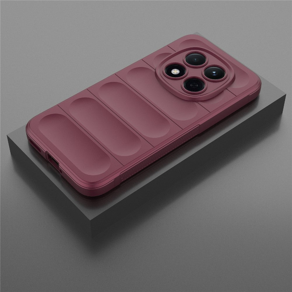 Funda para Xiaomi Redmi Note 15 Pro 5G, Techsuit, Magic Shield, Burdeos