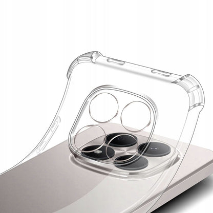 Funda para Xiaomi Redmi Note 15 Pro 5G, Techsuit, Shockproof Clear, Transparente