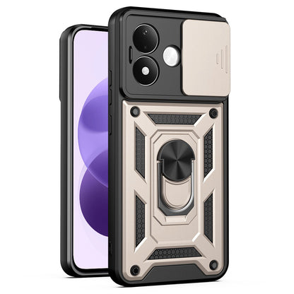 Funda para Xiaomi Redmi Note 17 4G / Note 17 5G, Techsuit, CamShield, dorada