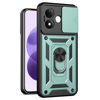 Funda para Xiaomi Redmi Note 17 4G / Note 17 5G, Techsuit, CamShield, Verde