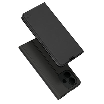 Case for Xiaomi Redmi Note 17 4G / Note 17 5G, Techsuit, Magskin Book, Black