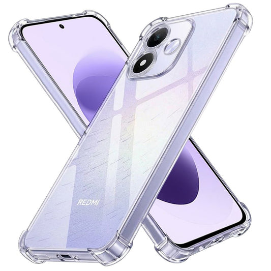 Funda para Xiaomi Redmi Note 17 4G / Note 17 5G, Techsuit, transparente y resistente a los golpes