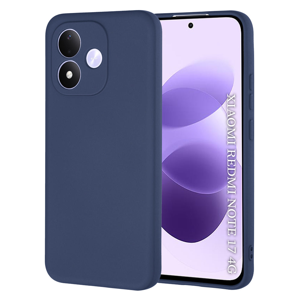 Funda para Xiaomi Redmi Note 17 4G / Note 17 5G, Techsuit, SoftFlex, azul marino