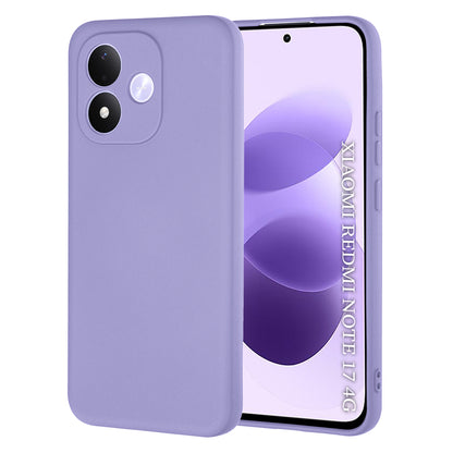Funda para Xiaomi Redmi Note 17 4G / Note 17 5G, Techsuit, SoftFlex, Morado claro