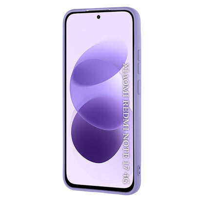 Funda para Xiaomi Redmi Note 17 4G / Note 17 5G, Techsuit, SoftFlex, Morado claro