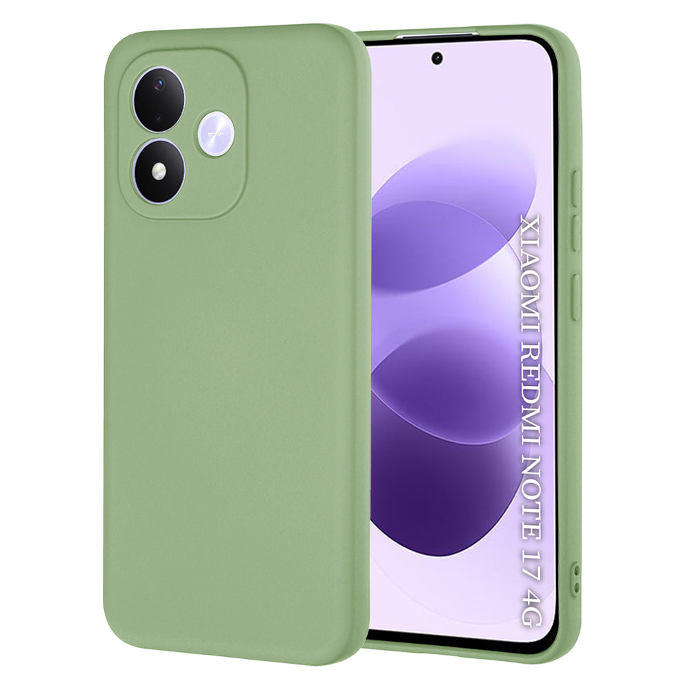 Funda para Xiaomi Redmi Note 17 4G / Note 17 5G, Techsuit, SoftFlex, Verde Claro