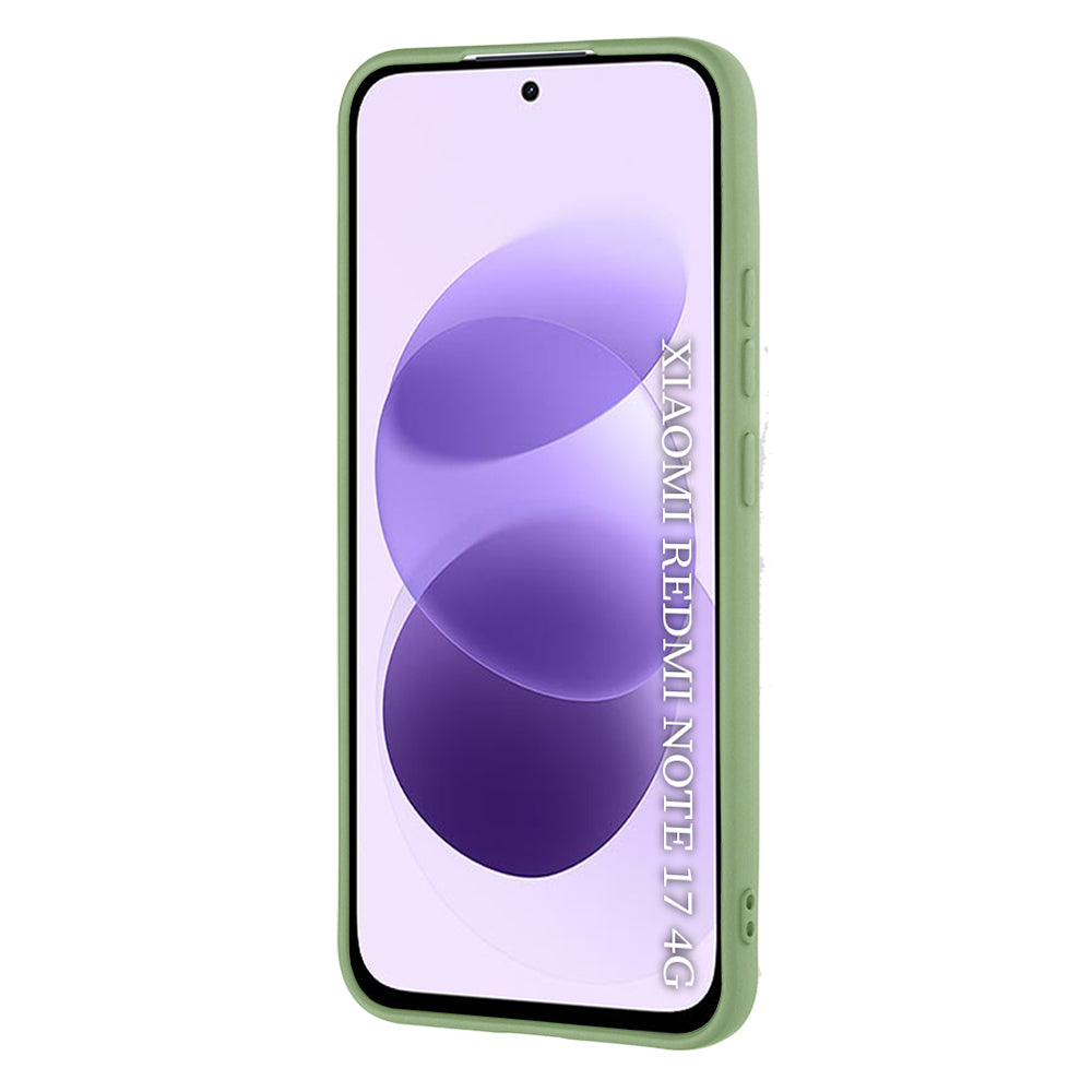 Funda para Xiaomi Redmi Note 17 4G / Note 17 5G, Techsuit, SoftFlex, Verde Claro