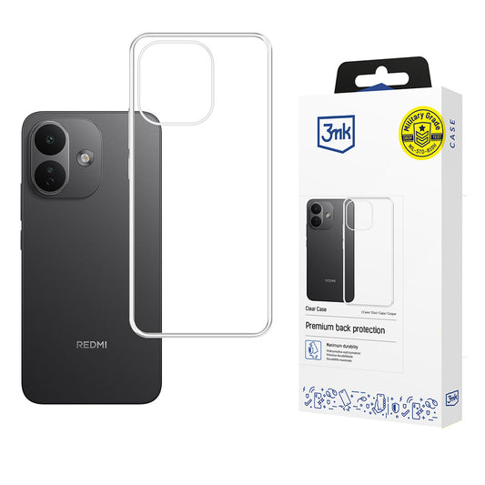 Funda para Xiaomi Redmi Note 17 Pro, 3MK, Clear, Transparente