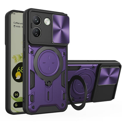 Case for Xiaomi Redmi Note 17 Pro Max, Techsuit, CamGuard Pro, Purple