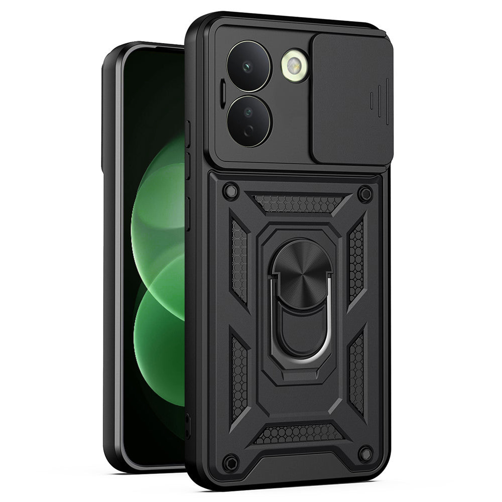Funda para Xiaomi Redmi Note 17 Pro Max, Techsuit, CamShield, negra