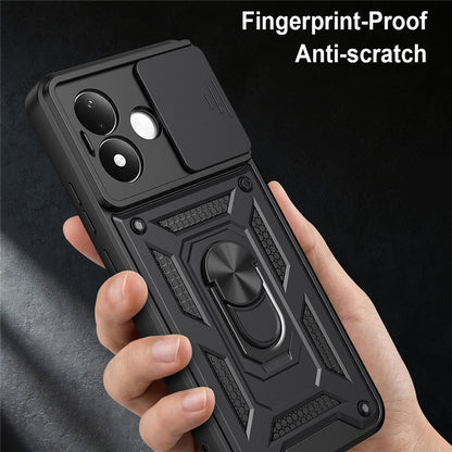 Funda para Xiaomi Redmi Note 17 Pro Max, Techsuit, CamShield, negra