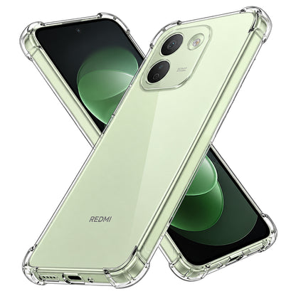 Funda para Xiaomi Redmi Note 17 Pro Max, Techsuit, Shockproof Clear, transparente