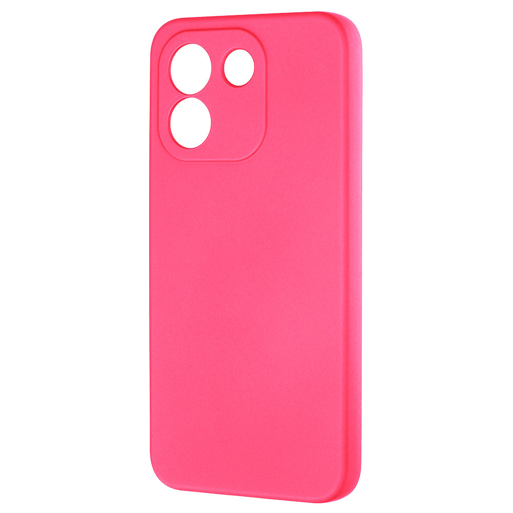 Funda para Xiaomi Redmi Note 17 Pro Max, Techsuit, SoftFlex, rosa oscuro