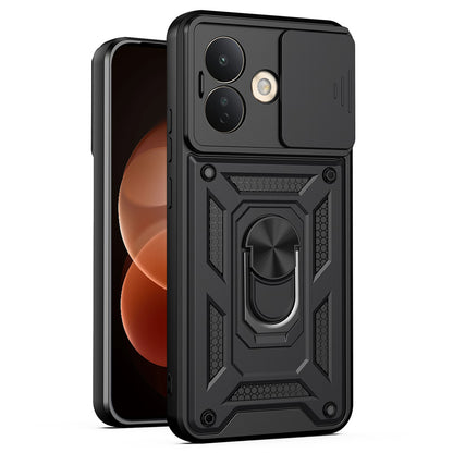 Funda para Xiaomi Redmi Note 17 Pro, Techsuit, CamShield, negra