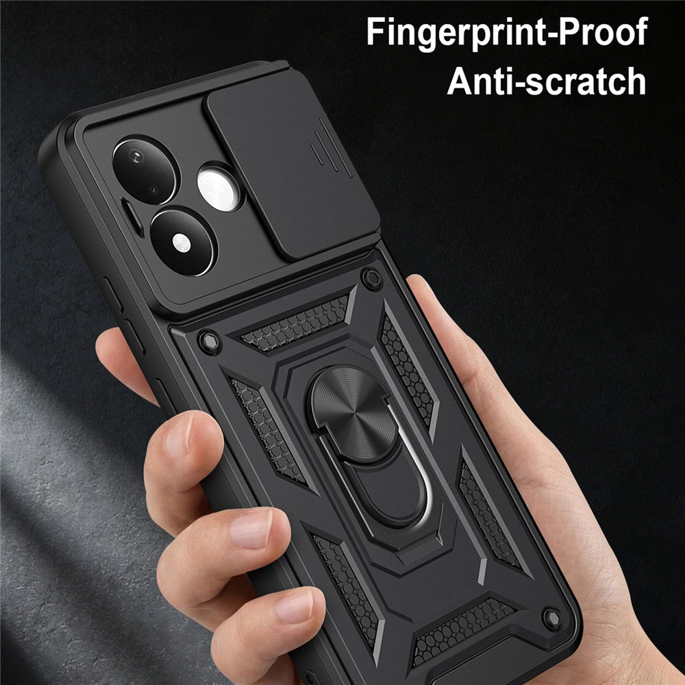 Funda para Xiaomi Redmi Note 17 Pro, Techsuit, CamShield, negra