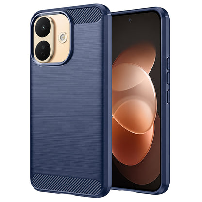 Funda para Xiaomi Redmi Note 17 Pro, Techsuit, Carbono, Azul