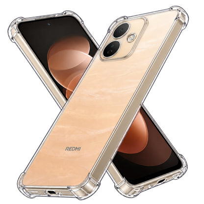 Funda para Xiaomi Redmi Note 17 Pro, Techsuit, Shockproof Clear, transparente
