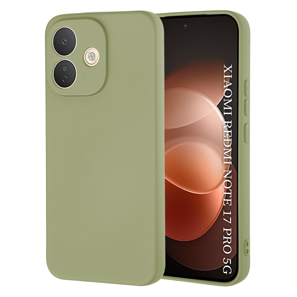 Funda para Xiaomi Redmi Note 17 Pro, Techsuit, SoftFlex, Matcha