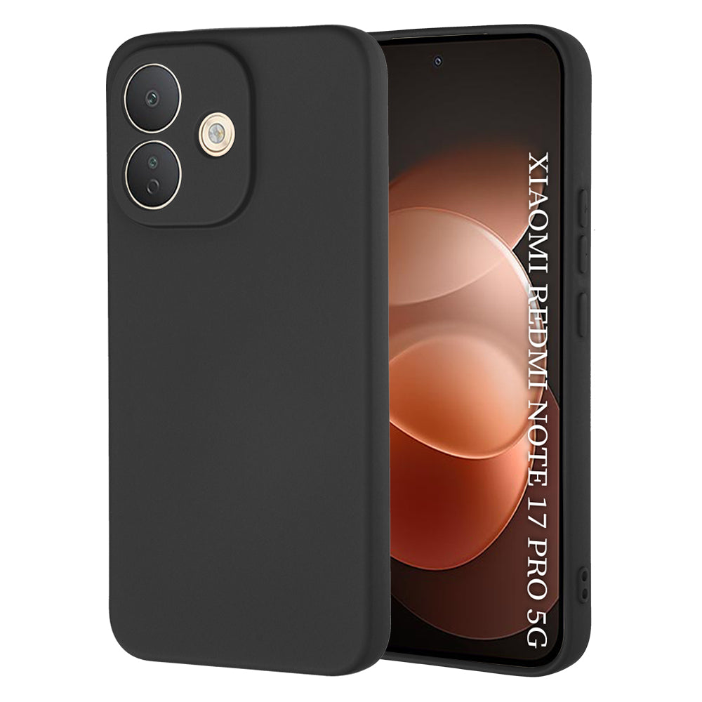 Funda para Xiaomi Redmi Note 17 Pro, Techsuit, SoftFlex, Negra