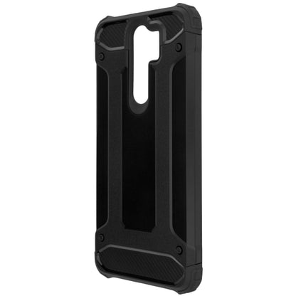 Funda para Xiaomi Redmi Note 8 Pro, Techsuit, Hybrid Armor, Negra