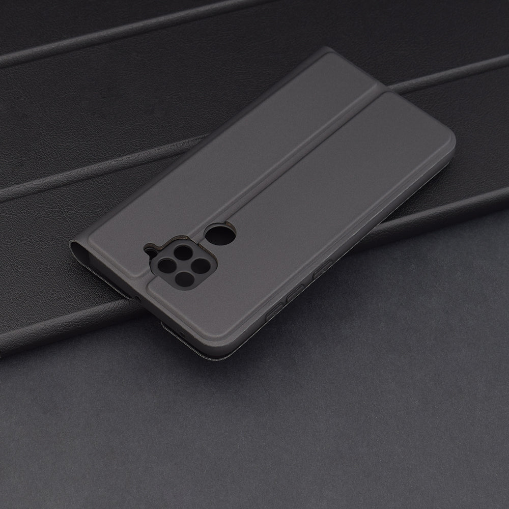 Funda para Xiaomi Redmi Note 9 / 10X 4G, Techsuit, Magskin Book, Negra
