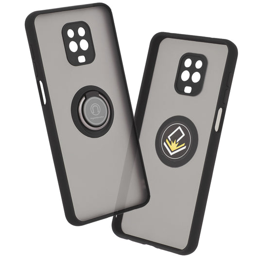 Funda para Xiaomi Redmi Note 9S / Note 9 Pro / Note 9 Pro Max, Techsuit, Glinth, Negra