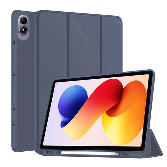 Funda para Xiaomi Redmi Pad 2 Pro, Techsuit, Flex Trifold, Azul Marino