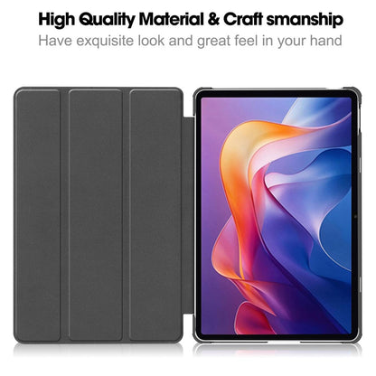 Funda para Xiaomi Redmi Pad 2 Pro, Techsuit, FoldPro Butterfly, Multicolor