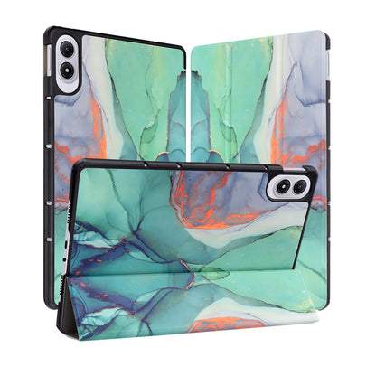 Funda para Xiaomi Redmi Pad 2 Pro, Techsuit, FoldPro Green Time, Multicolor