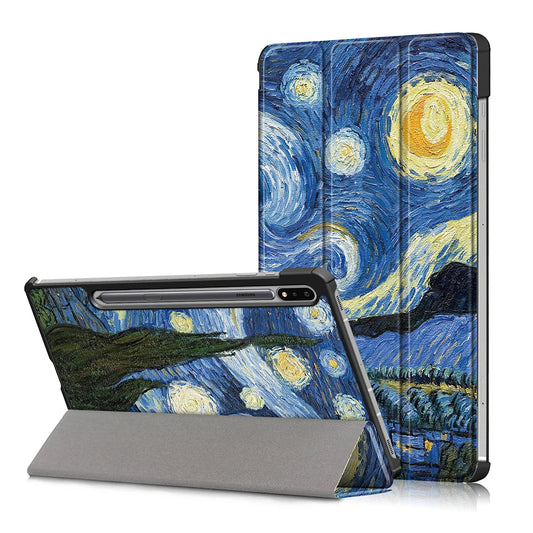 Funda para Xiaomi Redmi Pad 2, Techsuit, FoldPro Starry Night, Multicolor