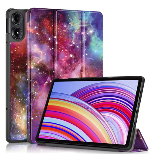 Funda para Xiaomi Redmi Pad Pro / Pad / Pad Pro 5G, Techsuit, FoldPro Galaxy, Multicolor
