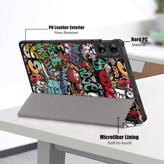 Funda para Xiaomi Redmi Pad Pro / Pad / Pad Pro 5G, Techsuit, FoldPro Urban Vibe, Multicolor