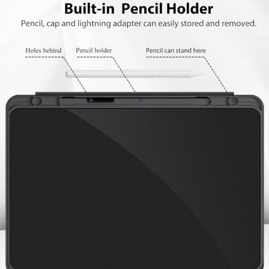 Funda para Xiaomi Redmi Pad SE 8.7, Techsuit, Flex Trifold, Negra
