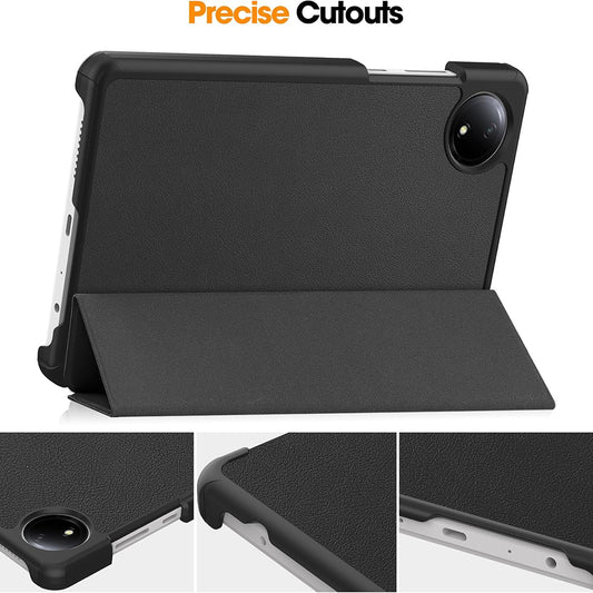 Funda para Xiaomi Redmi Pad SE 8.7, Techsuit, FoldPro, Negra