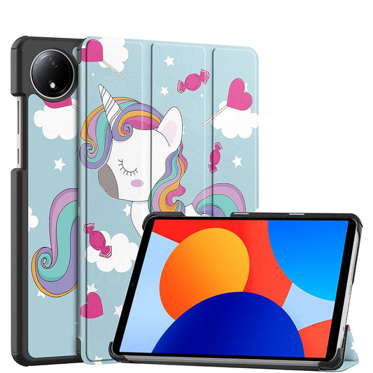 Case for Xiaomi Redmi Pad SE 8.7, Techsuit, FoldPro Unicorn, Multicolor