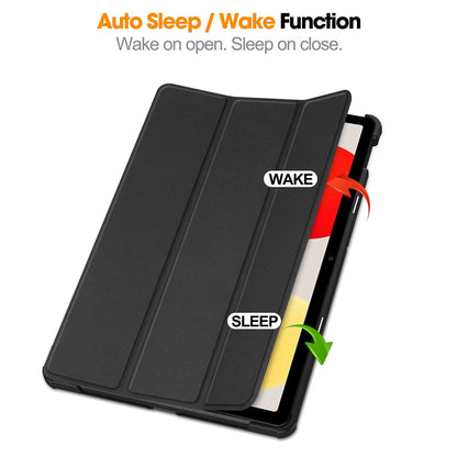 Funda para Xiaomi Redmi Pad SE, Techsuit, FoldPro Unicorn, Multicolor