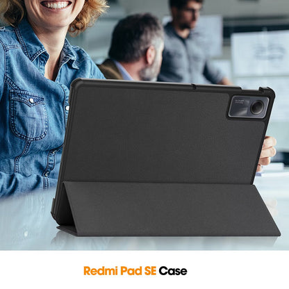 Funda para Xiaomi Redmi Pad SE, Techsuit, FoldPro Unicorn, Multicolor