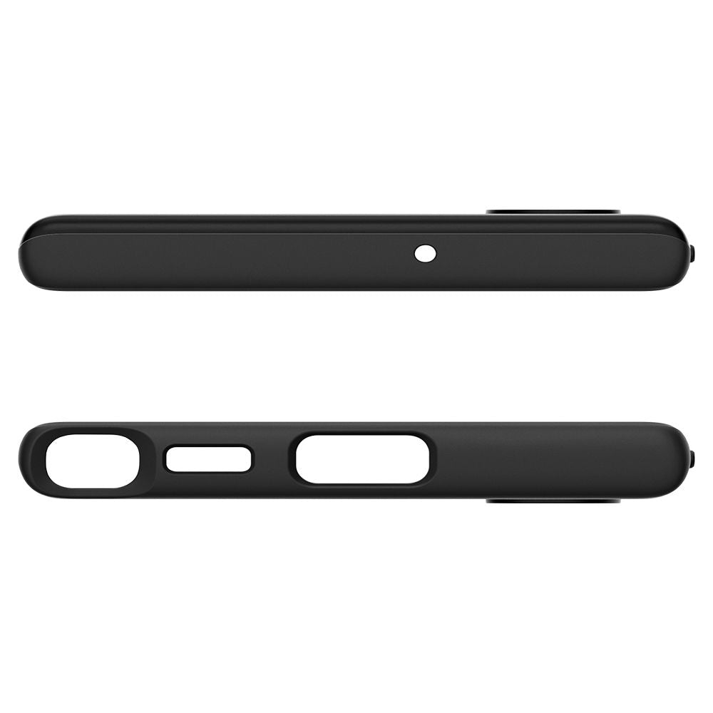 Funda para Samsung Galaxy S22 Ultra 5G S908, Spigen, Thin Fit, Negro ACS03911