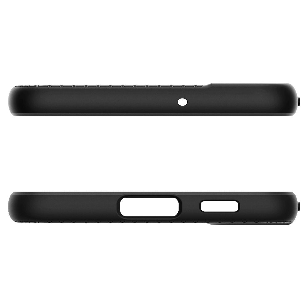 Funda para Samsung Galaxy S22 5G S901, Spigen, Liquid Air, Negro ACS03987