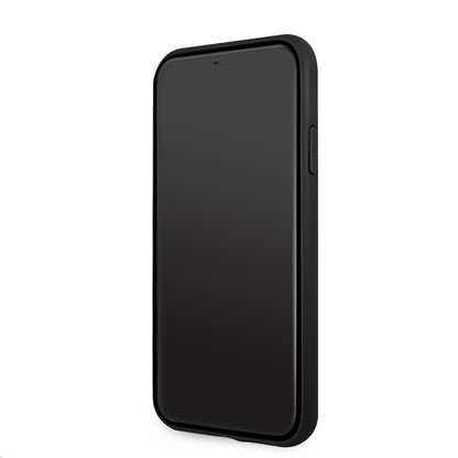 Funda para Apple iPhone 11, Guess, 4G Metal Logo, Gris