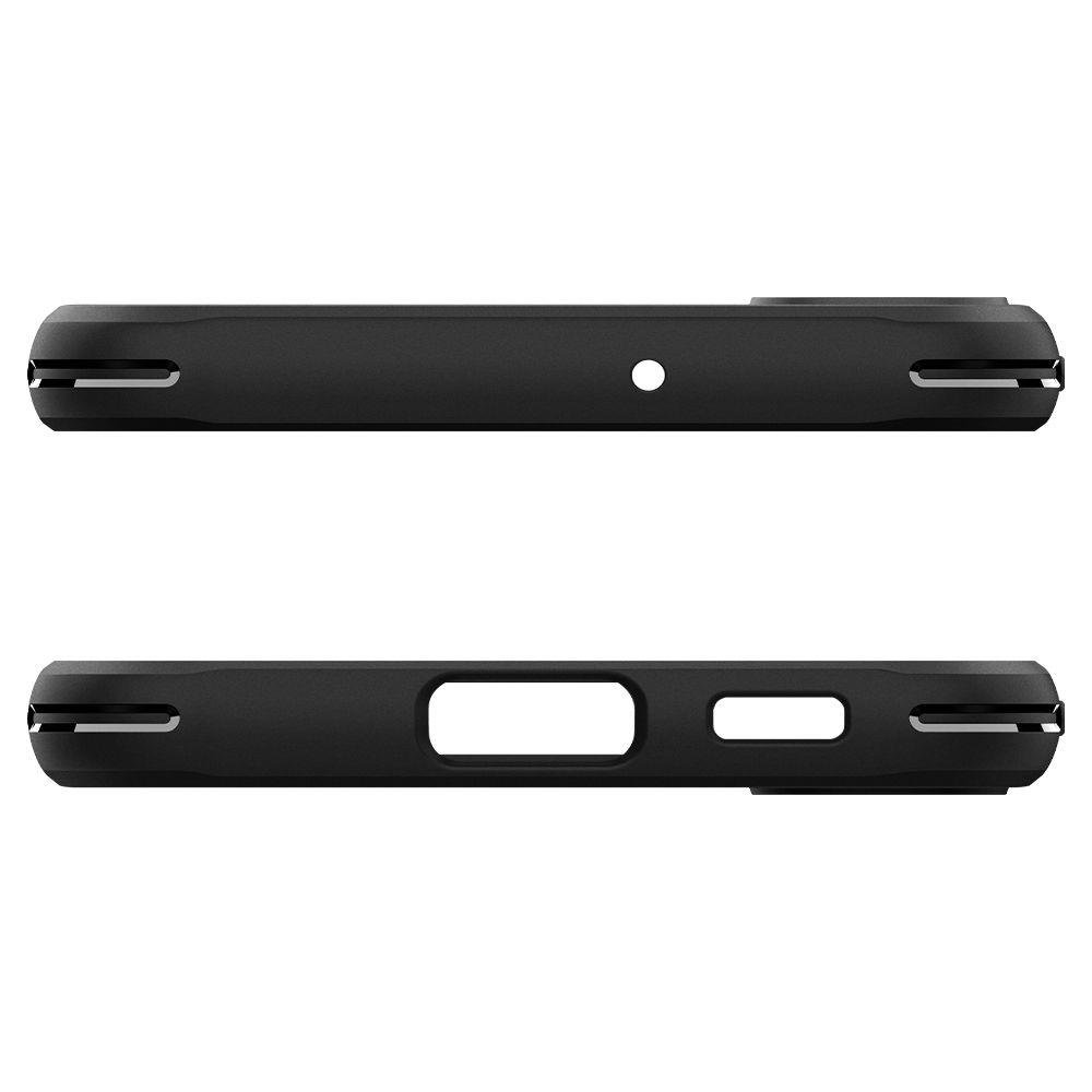 Funda para Samsung Galaxy S22 5G S901, Spigen, Rugged Armor, Negro ACS03986