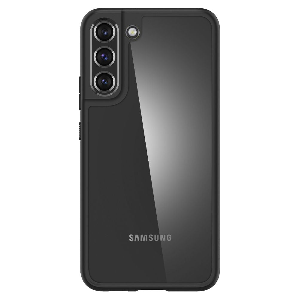 Funda para Samsung Galaxy S22 5G S901, Spigen, Ultra Hybrid Matte, Negro ACS03989