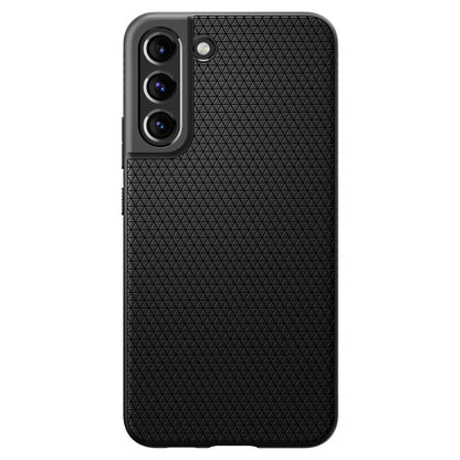 Funda para Samsung Galaxy S22 5G S901, Spigen, Liquid Air, Negro ACS03987