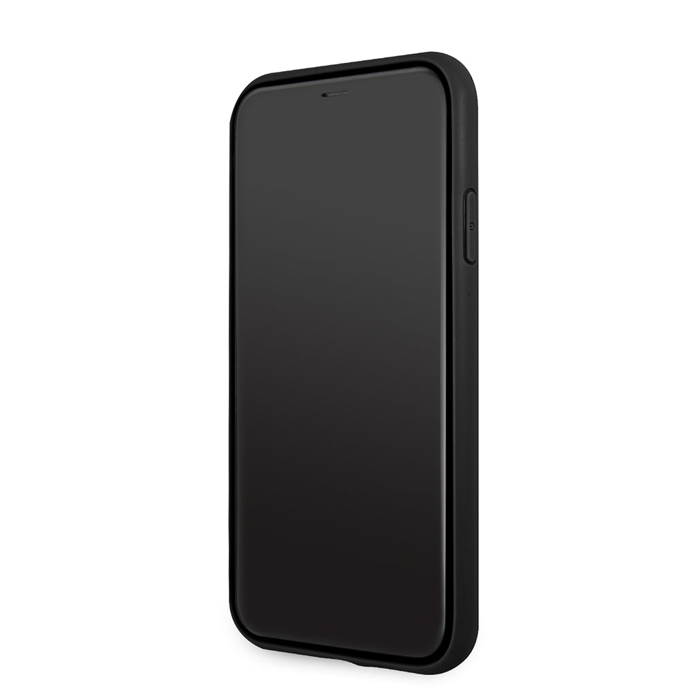 Funda para Apple iPhone 11, Guess, 4G Metal Logo, Gris